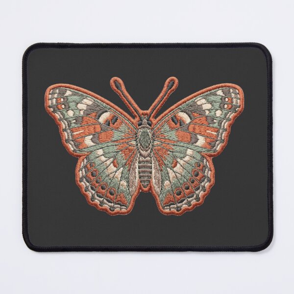 Item preview, Vintage Embroidered Butterfly Aesthetic Art designed and sold by Lamlamiu.