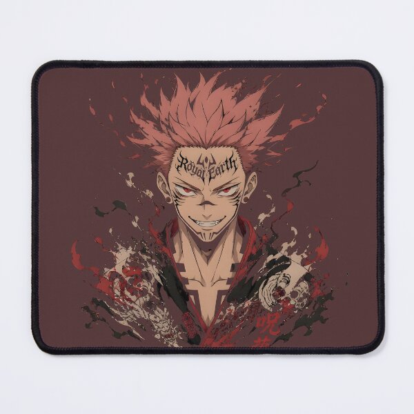 Item preview, Anime Cursed King Royal Earth Red Splatter designed and sold by RoyalEarthstore.