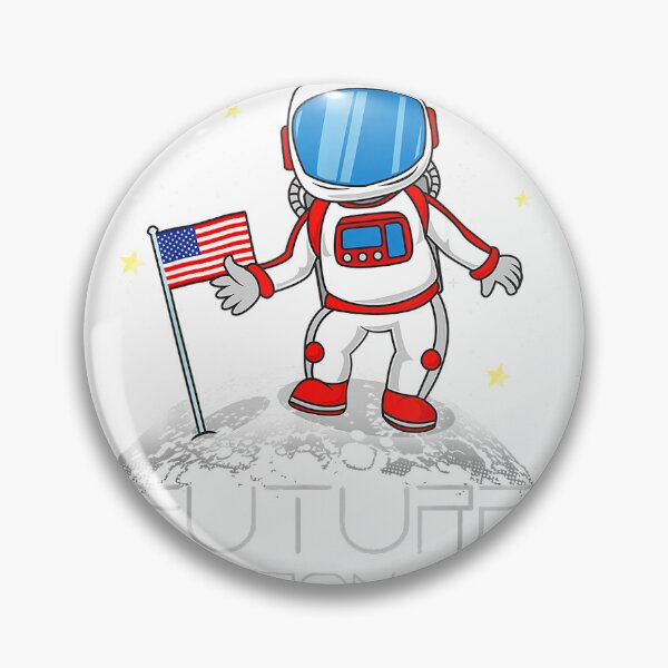 Item preview, Kids Future Astronaut Man On The Moon Astronomy Gift T-Shirt Small designed and sold by Cafe18.