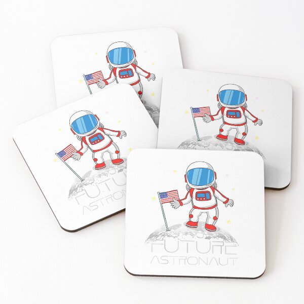 Item preview, Kids Future Astronaut Man On The Moon Astronomy Gift T-Shirt Small designed and sold by Cafe18.