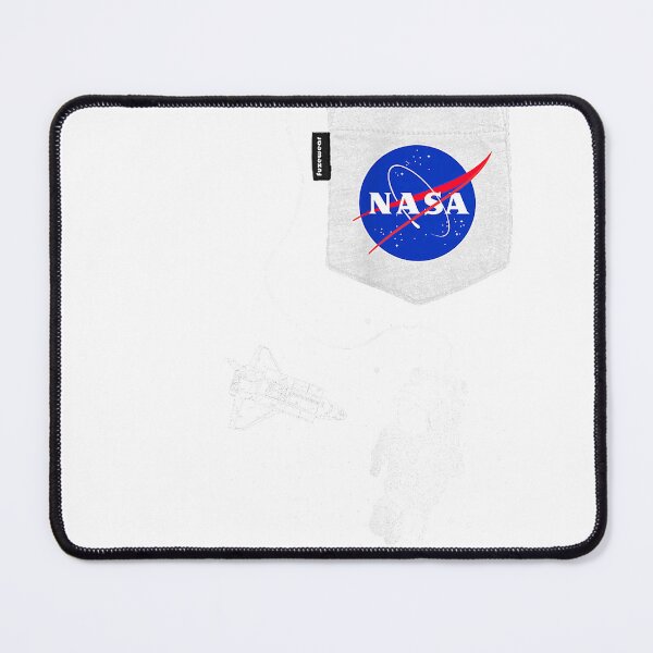 Item preview, NASA Faux Pocket Astronaut Space Shuttle in Space T-Shirt designed and sold by bauchbryan.