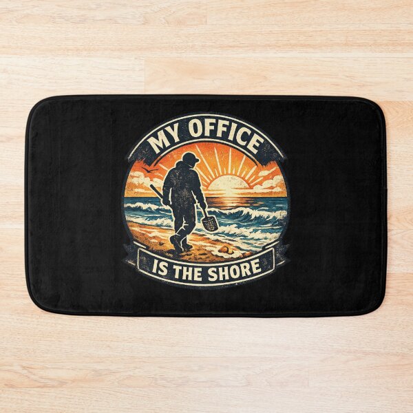Item preview, My Office Is The Shore Gift Idea For Amber Hunters And Beachcombers designed and sold by Glitch-Cult.
