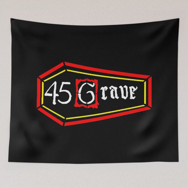 Item preview, White Typography In Coffin Frame designed and sold by DeadTired666.