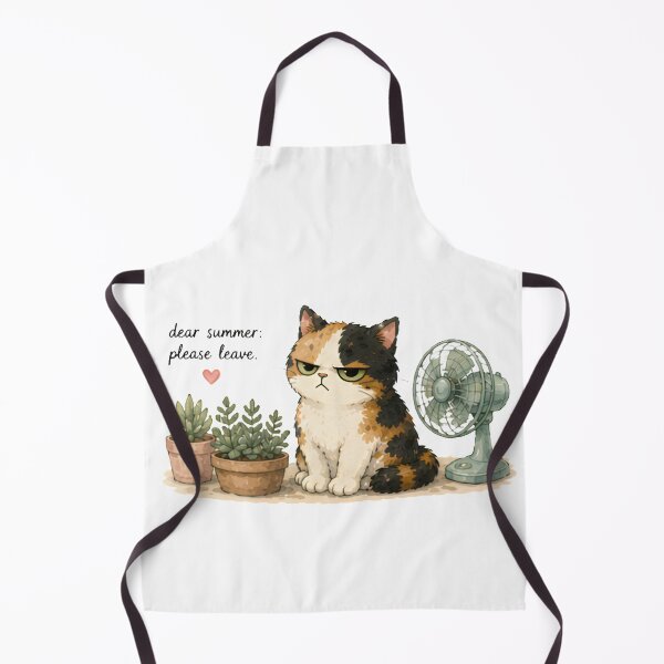 Item preview, Calico Cat Summer Watercolor - Dear summer designed and sold by Lunexa-Lab.