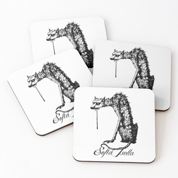 Item preview, Scrawny Wolf Art Pop Singer designed and sold by Tallboy666.
