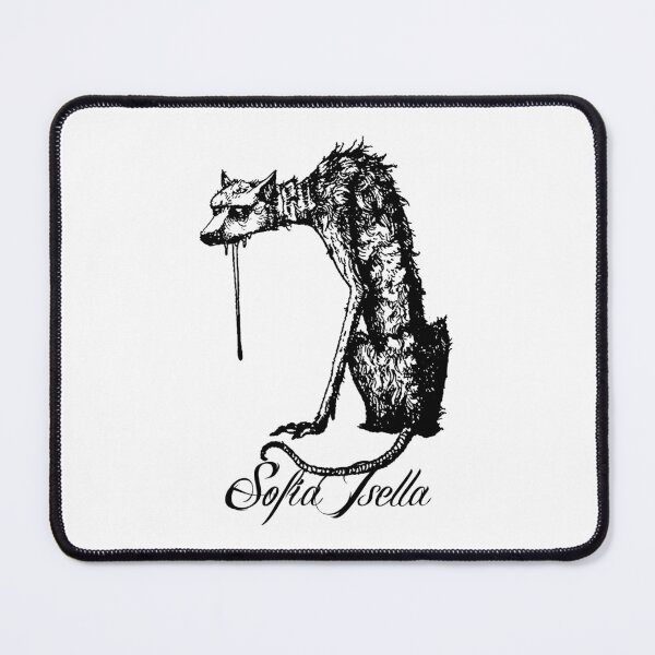Item preview, Scrawny Wolf Art Pop Singer designed and sold by Tallboy666.