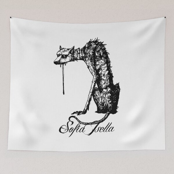 Item preview, Scrawny Wolf Art Pop Singer designed and sold by Tallboy666.