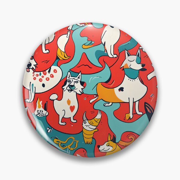 Item preview, Dogs with Quirks designed and sold by MrsPinDesigns.