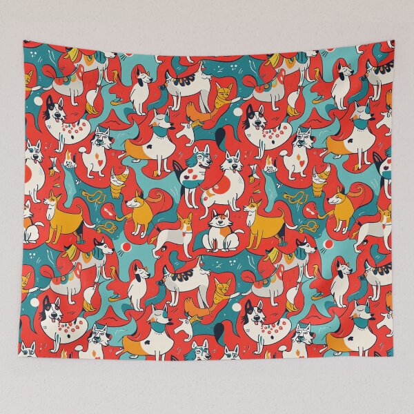Item preview, Dogs with Quirks designed and sold by MrsPinDesigns.