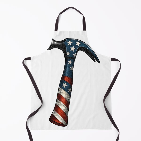 Item preview, American Flag Hammer Patriotic Tool designed and sold by artCreativeColony.