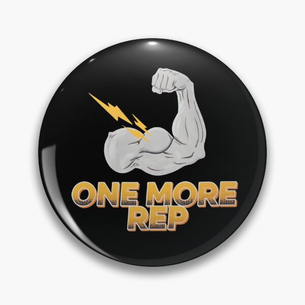 Item preview, One More Rep Gym Motivation Bicep Fitness designed and sold by ThunderRed.