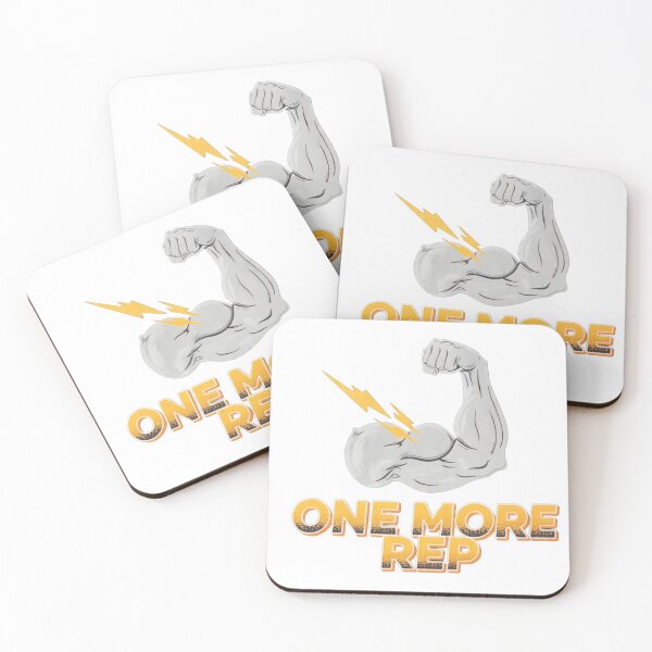 Item preview, One More Rep Gym Motivation Bicep Fitness designed and sold by ThunderRed.