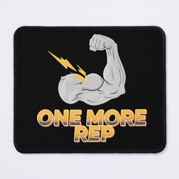 Item preview, One More Rep Gym Motivation Bicep Fitness designed and sold by ThunderRed.