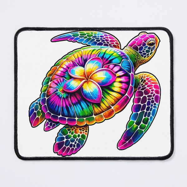 Item preview, Hawaiian Sea Turtle Tie-Dye Hawaii Vacation Beach Summer T-Shirt designed and sold by Magoya Store ⭐⭐⭐⭐⭐.