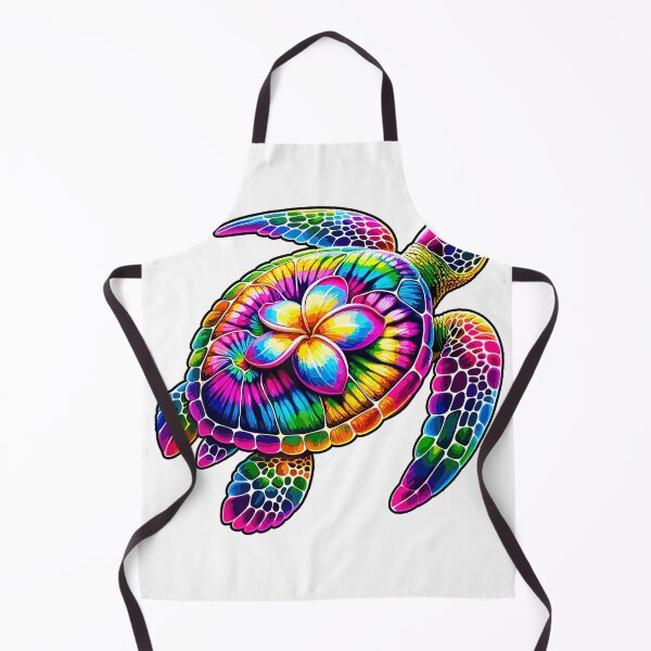 Item preview, Hawaiian Sea Turtle Tie-Dye Hawaii Vacation Beach Summer T-Shirt designed and sold by Magoya Store ⭐⭐⭐⭐⭐.