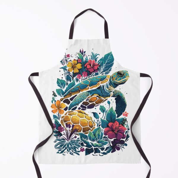 Item preview, Hawaiian Tie Dye Sea Turtle Ocean Sea Animal Hippie Costume T-Shirt designed and sold by NFTaletellers.