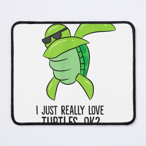 Item preview, I Just Really Love Turtles, Ok Dabbing Turtle T-Shirt designed and sold by JJLetterDesigns.