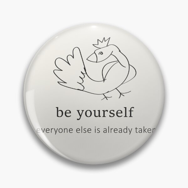 Item preview, be yourself designed and sold by 213 Studio.