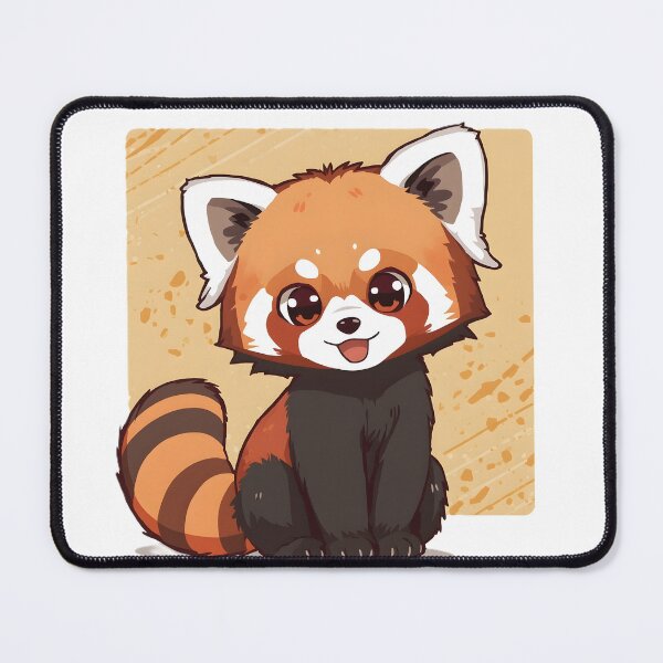 Item preview, Cute Kawaii Red Panda Sticker | Adorable Cartoon Red Panda Illustration designed and sold by dreamz-world.
