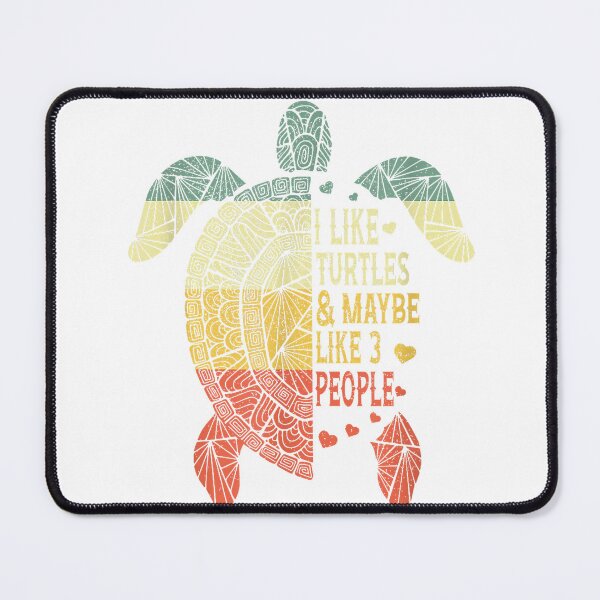 Item preview, I Like Turtles And Maybe Like 3 People Lover vintage Funny T-Shirt designed and sold by Voila-creative.