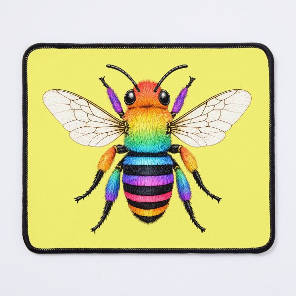 Item preview, Rainbow Honey Bee Pride designed and sold by BlueBandedBee94.