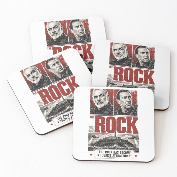 Item preview, Alcatraz Prison Rock Action Movie Inspired Vintage Poster designed and sold by pixiedustpaint.