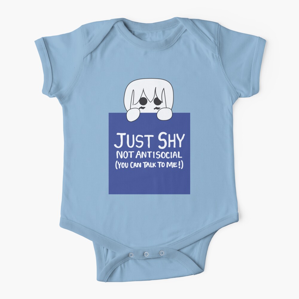 Just Shy, not Antisocial Baby One-Piece