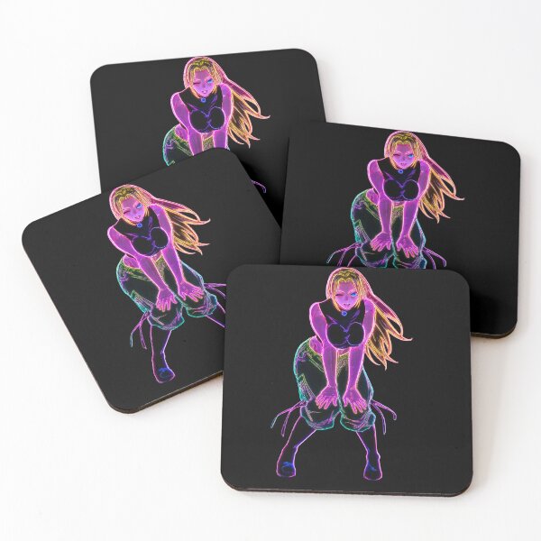 Item preview, Zellkultur Neon Cyberpunk Anime Girl | Synthwave Glow Art | Futuristic Manga Aesthetic designed and sold by Bhaskar Digital Art.