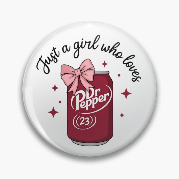 Item preview, Girl Who Loves Dr Pepper designed and sold by ThePrintPig.