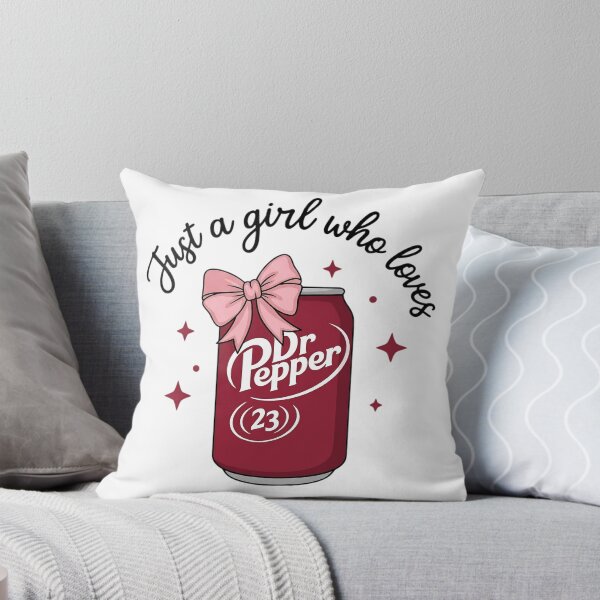 Item preview, Girl Who Loves Dr Pepper designed and sold by ThePrintPig.