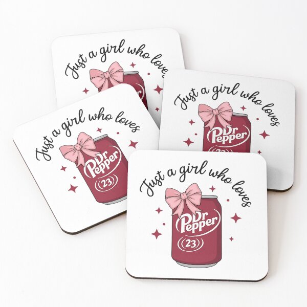 Item preview, Girl Who Loves Dr Pepper designed and sold by ThePrintPig.