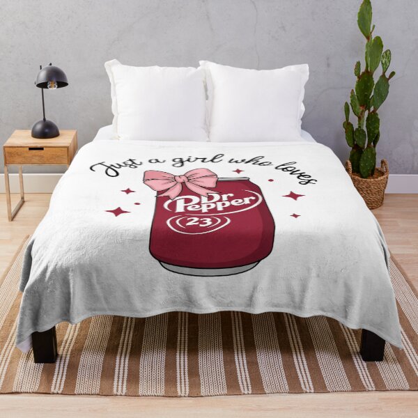 Item preview, Girl Who Loves Dr Pepper designed and sold by ThePrintPig.