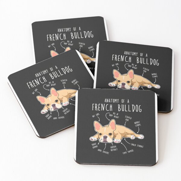 Item preview, Anatomy of a French Bulldog Funny Dog Lover Gift designed and sold by SoyLamderma.