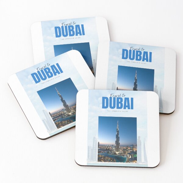 Item preview, Travel to Dubai Travel Poster designed and sold by TeeGeeTees.
