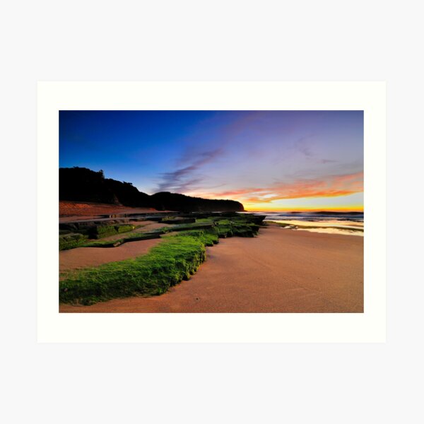 Up Into the Silence the Green Art Print