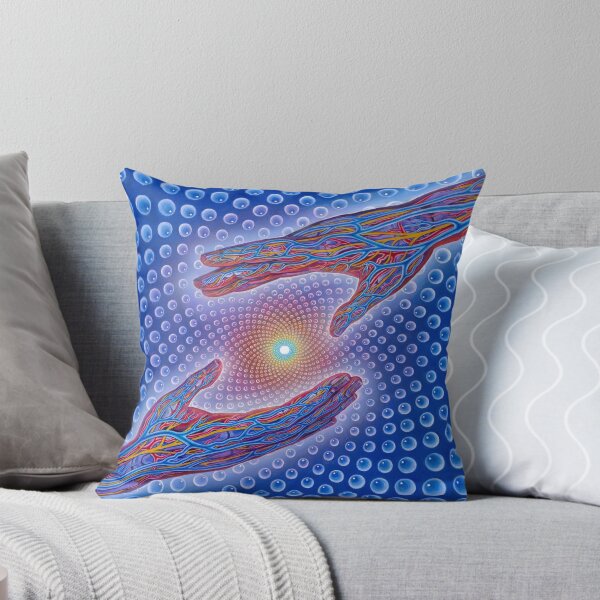 Item preview, dua tangan bercahaya alex grey buatan manusia designed and sold by frame952.