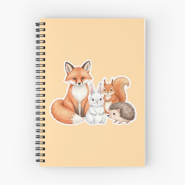 Item preview, Cute Watercolor Woodland Forest Animals designed and sold by BlurBlurDesign.