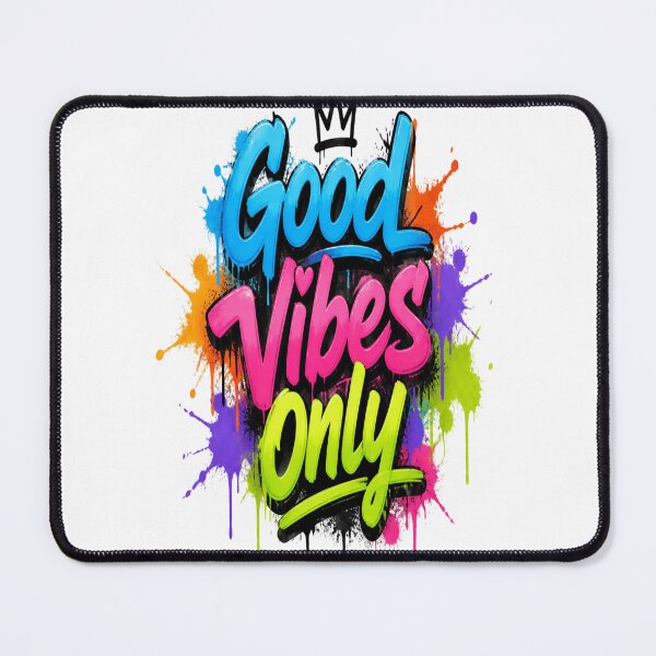 Item preview, Good Vibes Only Graffiti Typography designed and sold by Fable-Fit.