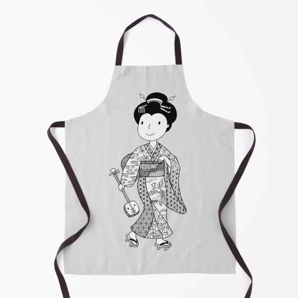 Item preview, Japanese Woman Traditional Kimono Shamisen designed and sold by capricedefille.