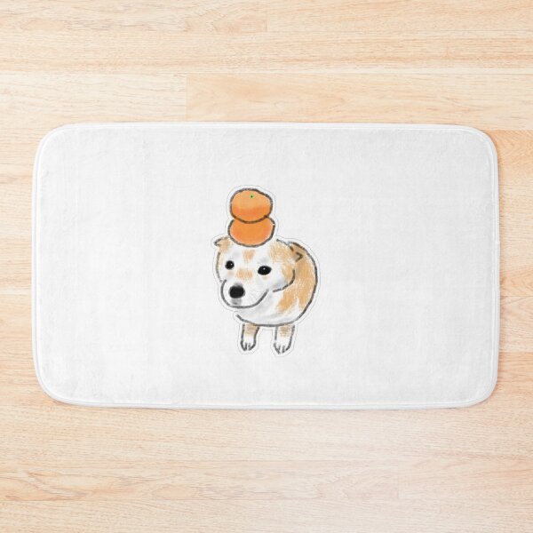 Item preview, Cute Orange Head Dog Hand-Drawn Illustration designed and sold by raun.draw.