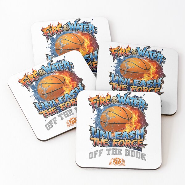 Item preview, Fire & Water Basketball | Unleash The Force Off The Hook designed and sold by Jen.Lou.
