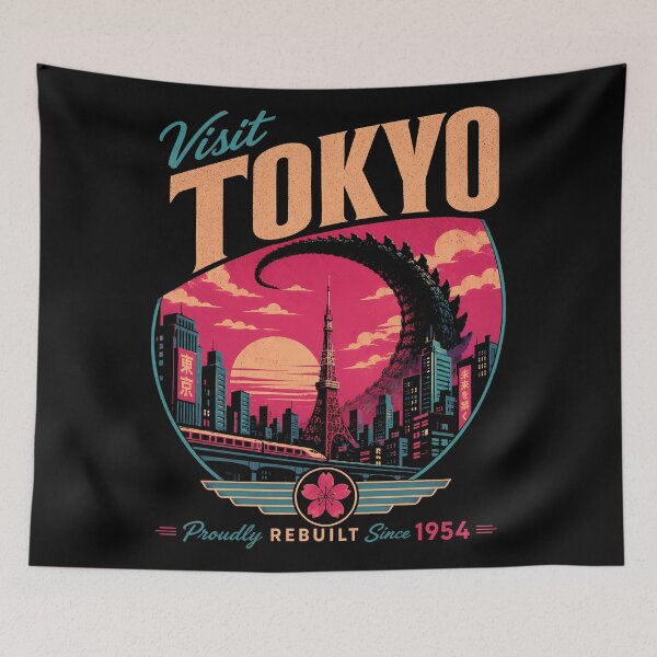 Item preview, Tokyo Rebuilt Travel Ad designed and sold by agearb.