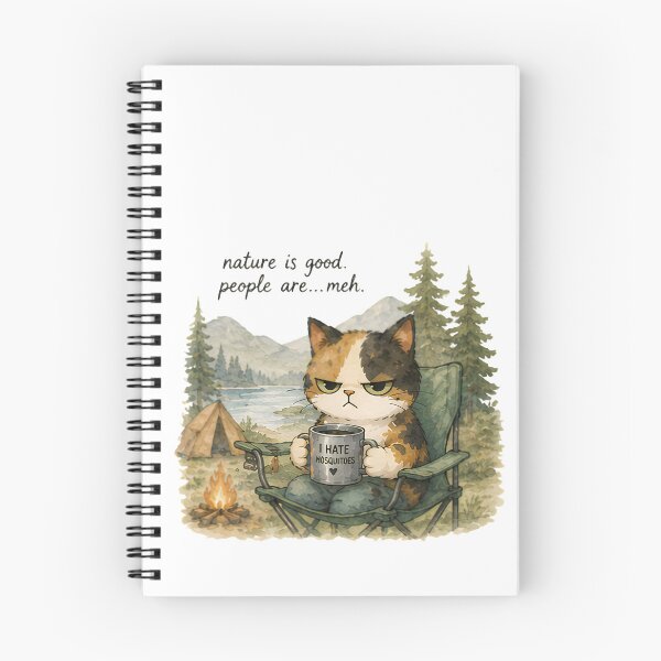 Item preview, Grumpy Calico Cat Nature designed and sold by Lunexa-Lab.