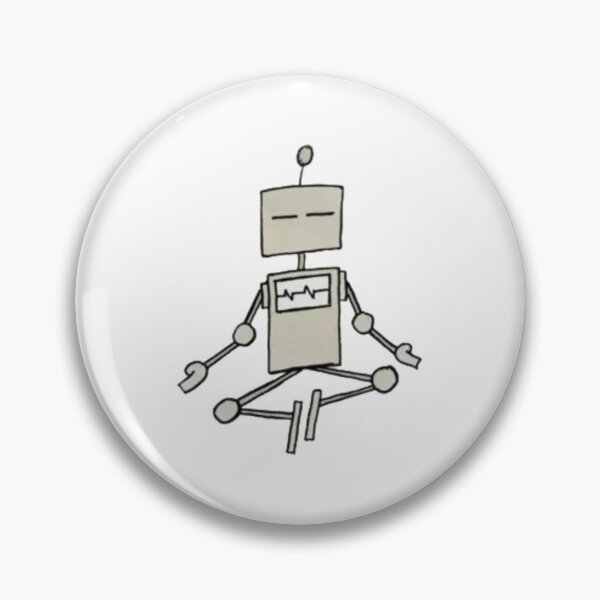 Item preview, Cutebots - Meditate designed and sold by CuteBots.