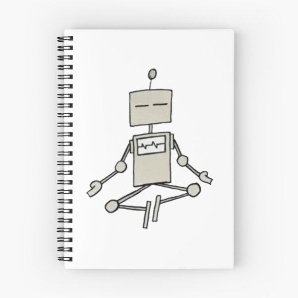 Item preview, Cutebots - Meditate designed and sold by CuteBots.