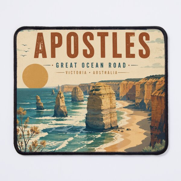Item preview, The 12 Apostles Australia designed and sold by PamLeeDesign.