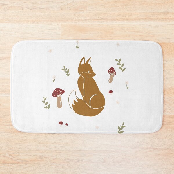 Artikelvorschau, minimalistic fox mushroom graphic entworfen und verkauft von Mypixieart.