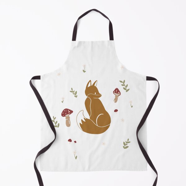 Item preview, minimalistic fox mushroom graphic designed and sold by Mypixieart.