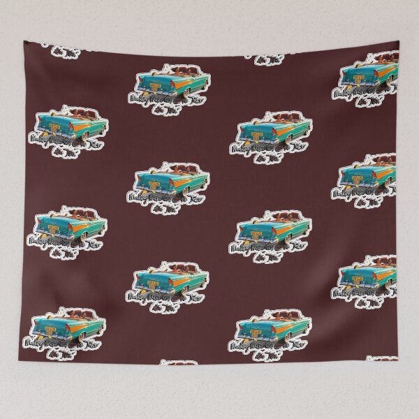 Item preview, Vintage Car Flying Tacos Retro Pop Art designed and sold by zenithdecalco.