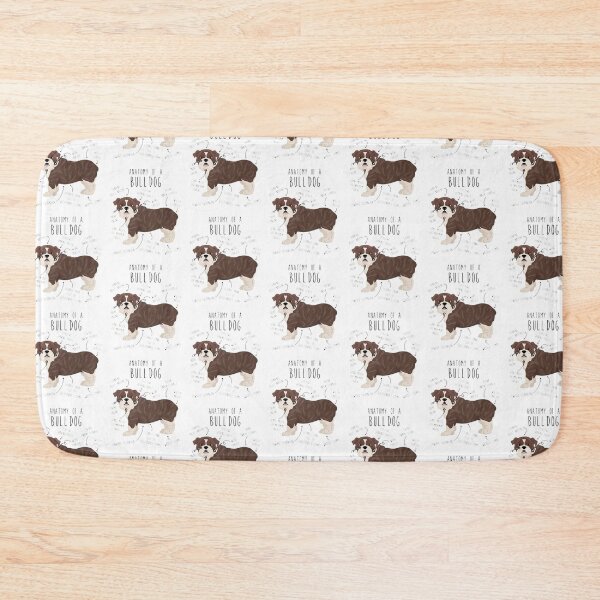 Item preview, Anatomy of a Bulldog Funny Dog Lover Gift designed and sold by SoyLamderma.